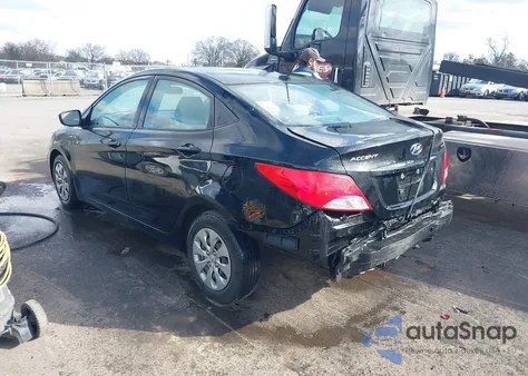 2017 Hyundai Accent Se из США, поврежденный, VIN KMHCT4AE4HU279460